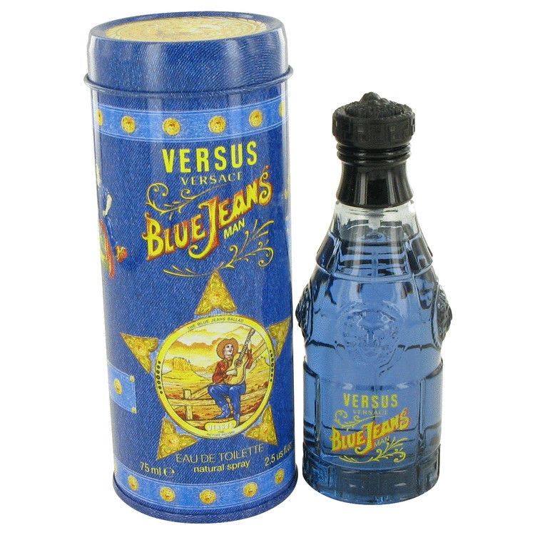 Blue jeans sales men versace